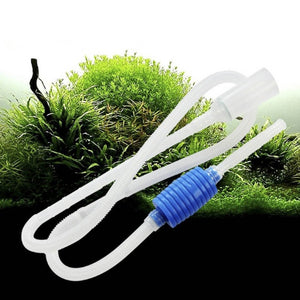 Siphon Pump Fish Tank Strainer Fish Tank Pump Hang Up Tank Gravel Vacuum Cleaning Cleaner Siphon Pump Aquarium Water Filter Tool